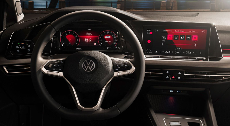 Illustration for article titled Se filtran todas las imágenes del nuevo Volkswagen Golf 2020 horas antes de su estreno